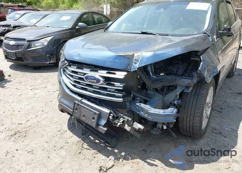 2019 Ford Edge Titanium from USA, damaged, VIN 2FMPK4K97KBC40378